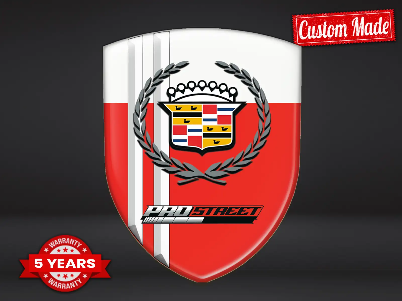 Cadillac Autoaufkleber Selbstklebend Exklusiver Look Domes